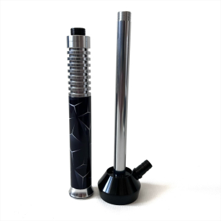 Кальян HOOKAH MS058 Black нержавейка