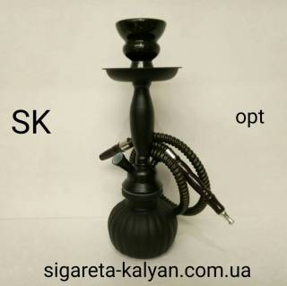 Чёрный матовый кальян Stalex Hookah Black 0100