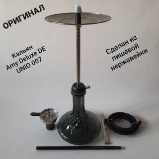 Кальян Amy Deluxe UNIO 007 Black 8701