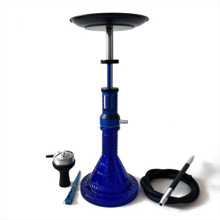Кальян Deluxe 068h синий электрик