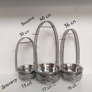 Корзина для углей из нержавейки 3040