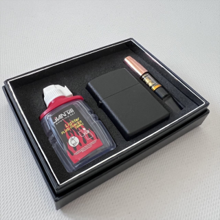 Набор бензиновая зажигалка Kantai BL5 + бензин + мундштук