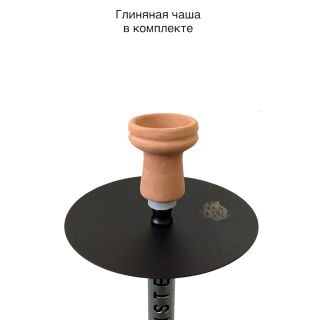Карбоновый кальян Monster Hookah чёрный MH-03