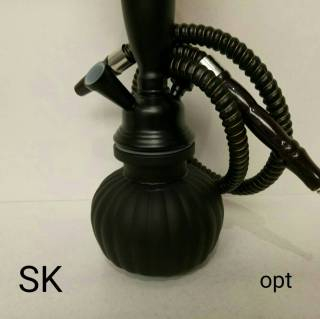 Чёрный матовый кальян Stalex Hookah Black 0100 оптом и в розницу