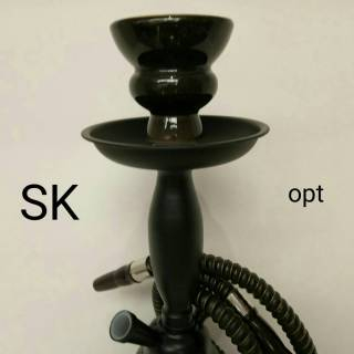 Чёрный матовый кальян Stalex Hookah Black 0100 кальяны для дома