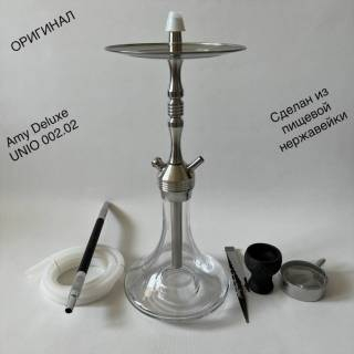 Кальян Amy Deluxe UNIO 002-02 Transparent