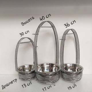 Корзина для углей из нержавейки 3040