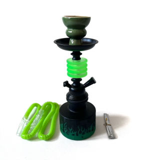 Мини кальян HOOKAH 30 sv зеленый