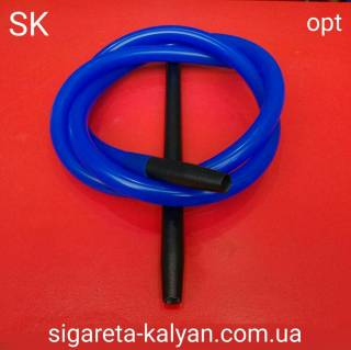 Шланг для кальяна MYA силиконовый синий 185 см 6423