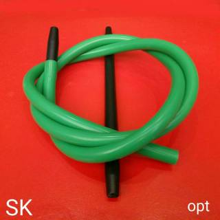 Шланг для кальяна MYA силиконовый зелёный 185 см 6422