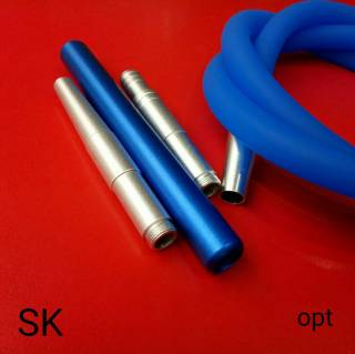 Силиконовая трубка шланг для кальяна Garden Soft Tuch TDK Blue 3786 купить недорого в Украине шланги для кальяна